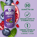 V8 Energy Pomegranate Blueberry 237ml (Dented Tins)