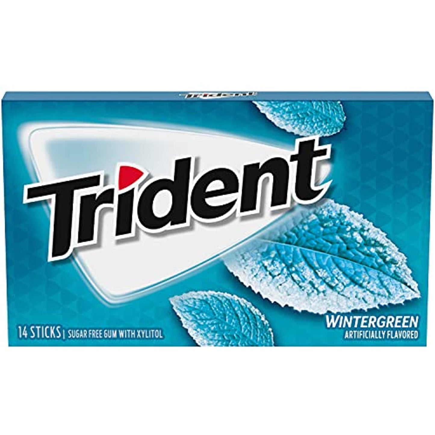 Trident Wintergreen Sugar Free Gum (12 Pack)