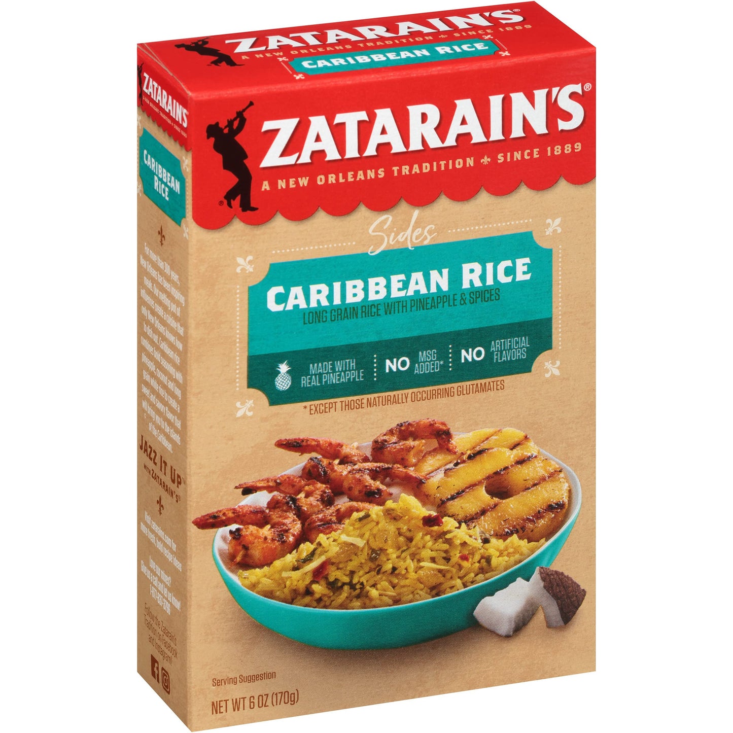 Zatarain's Caribbean Rice 170g