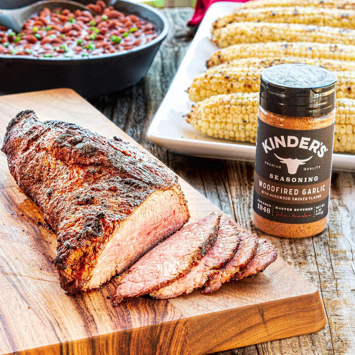 Kinder's Seasoning Woodfire Garlic 170g