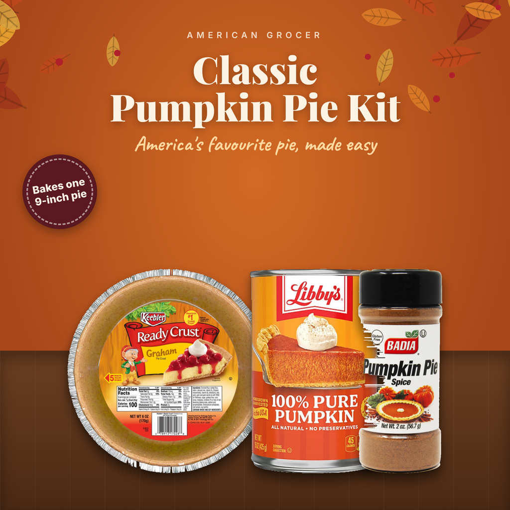 Classic Pumpkin Pie Kit - Libby's Pumpkin, Keebler crust and pumpkin pie spice
