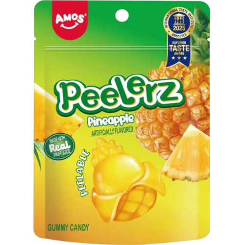 Amos Peelerz Pineapple 85g (Best Before : August 2026)