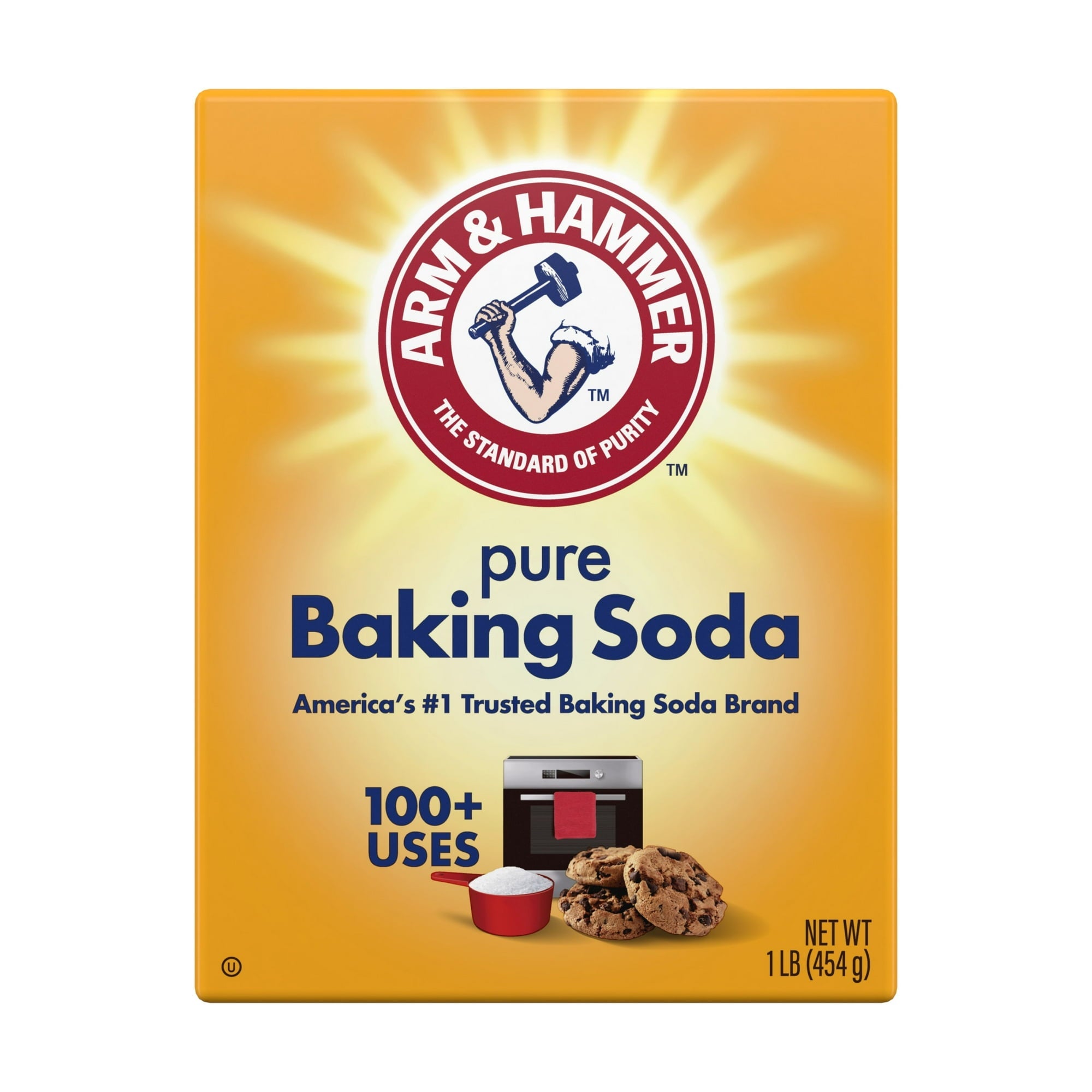 Arm & Hammer Pure Baking Soda 454g