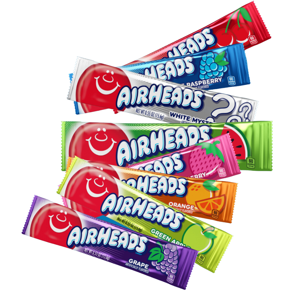 Airheads Mini Bars Assorted Flavours Candy (Best Before : June 2025)