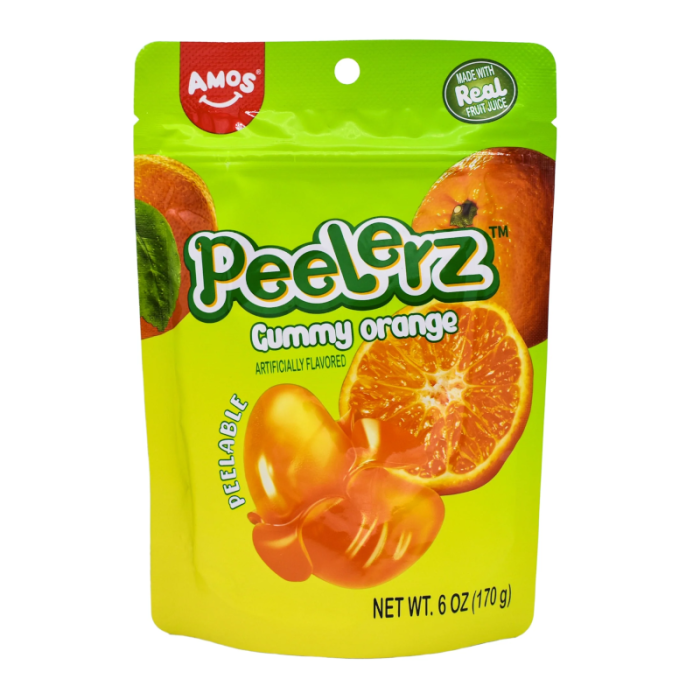 Amos Peelerz Orange 170g (Best Before : 10 Sep 2026)