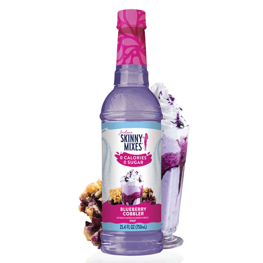 Skinny Sugar Free Blueberry Cobbler Syrup 750ml