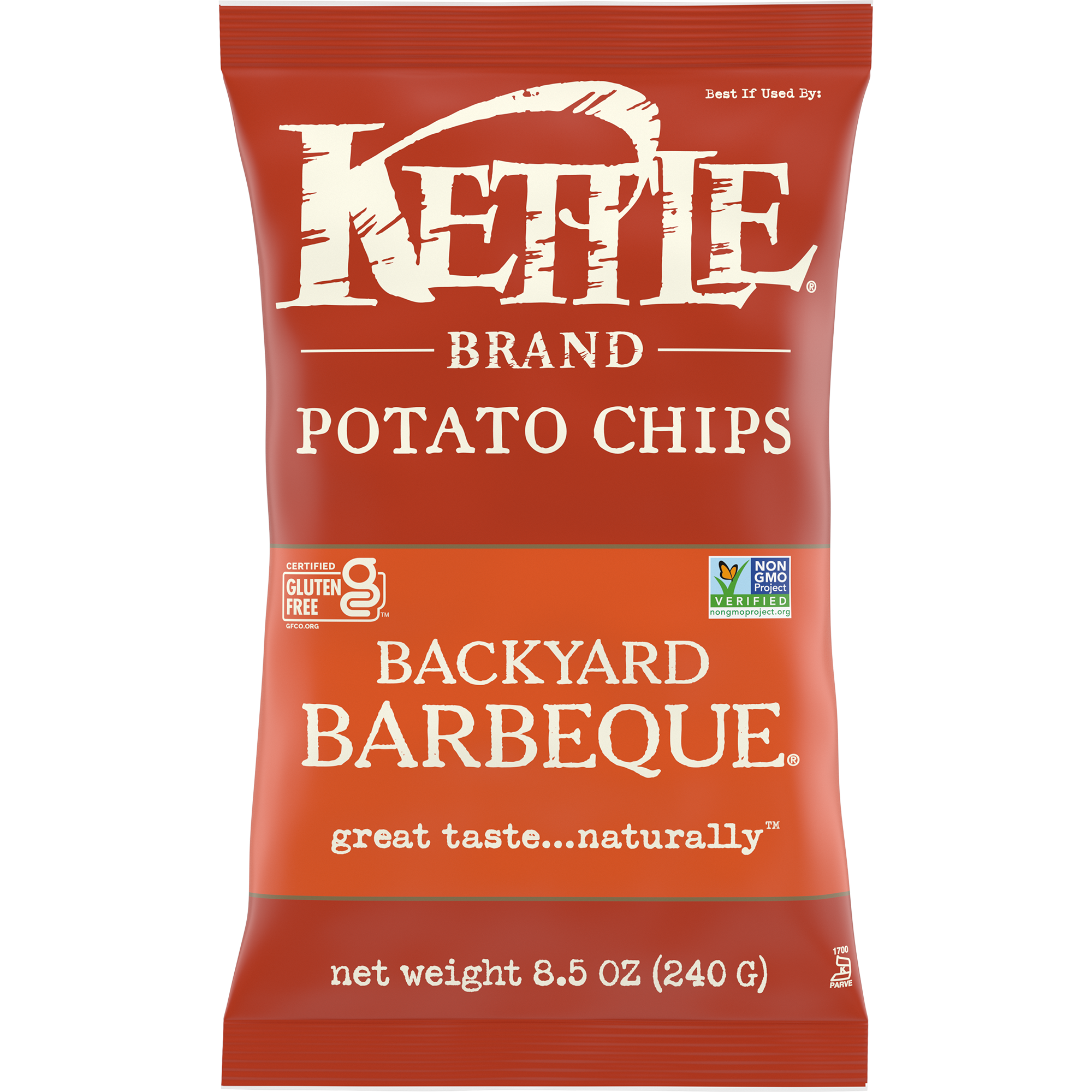 Kettle Brand Backyard Barbeque Potato Chips 141g(Best Before Date 12/10/2024)