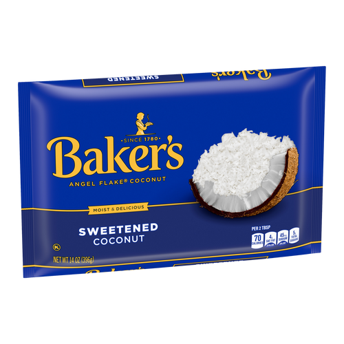 Baker's Coconut Angel Flakes Sweetened 396g sold by American Grocer in the UK