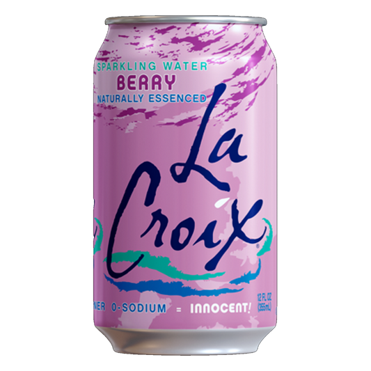 LC Berry Sparkling Water 355ml (Pack of 12)