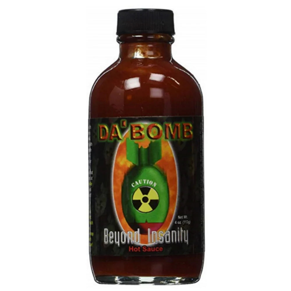 Da'Bomb Beyong Insanity Hot Sauce Bottle 113g