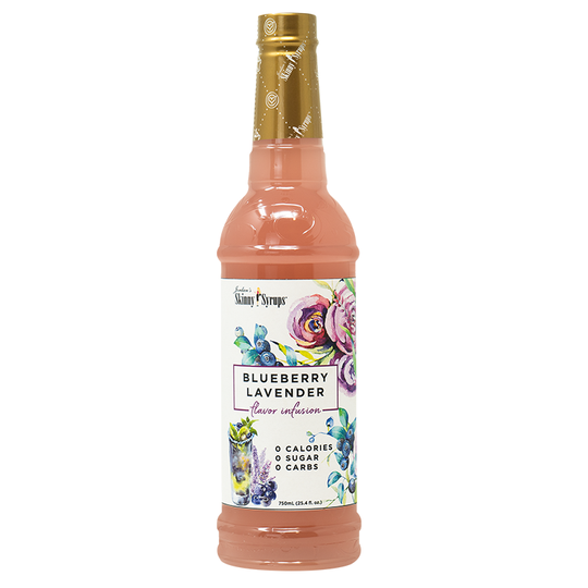 Skinny Sugar Free Blueberry Lavender Syrup 750ml (Best Before : 24 May 2026)