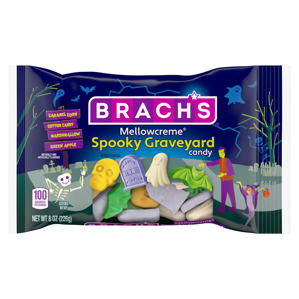 Brach's Halloween Mellowcreme Spooky Graveyard Candy 226g