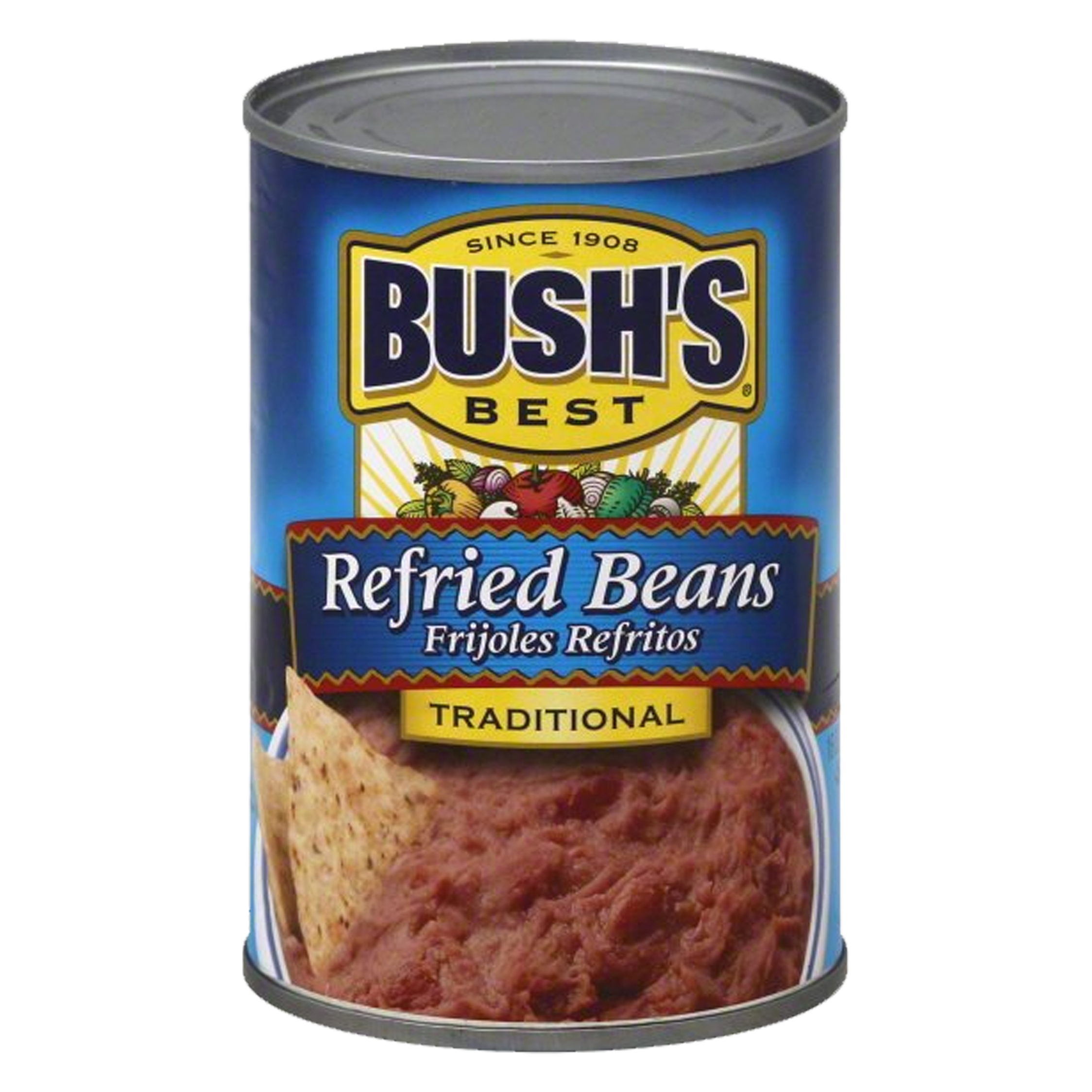 Bush's Best Traditional Refried Beans 454g sold by American Grocer in the UK