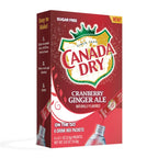 Singles To Go Canada Dry Cranberry Ginger Ale Drink Mix 16.8g (6 Sticks)