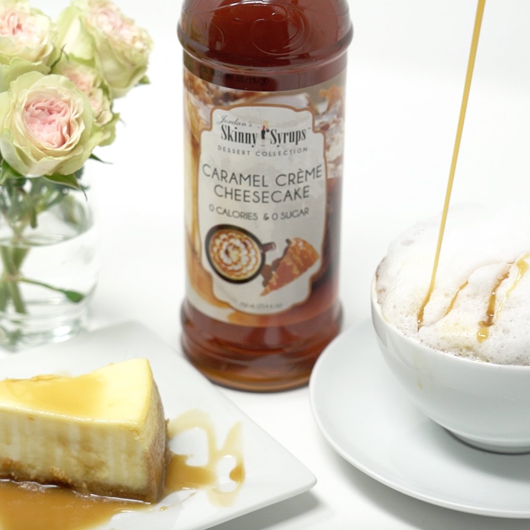 Skinny Sugar Free Caramel Creme Cheesecake Syrup 750ml