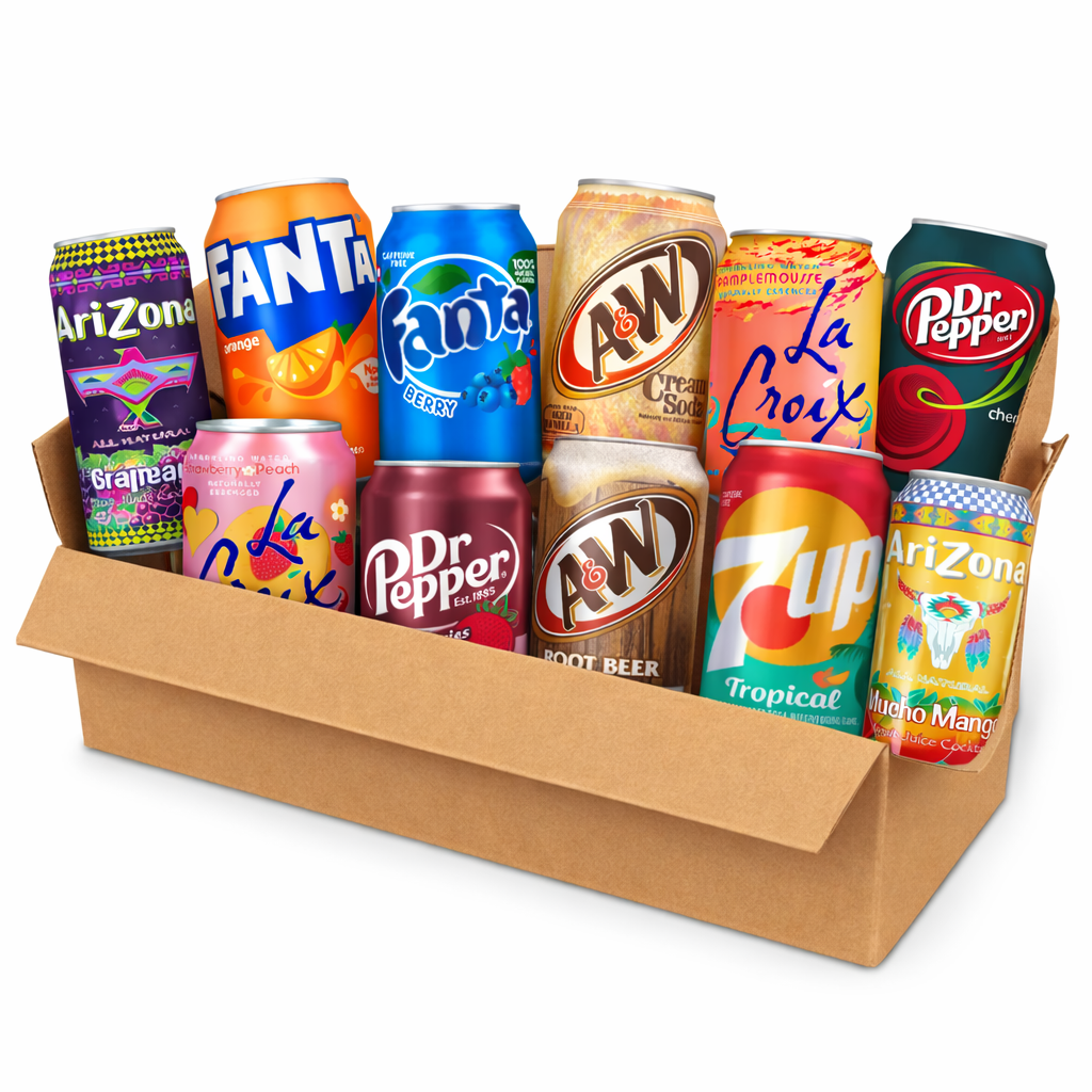 12 x American Drinks/Soda Bundle | A Bargain For Drinks!