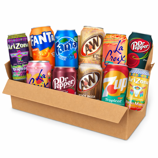 12 x American Drinks/Soda Bundle | A Bargain For Drinks!