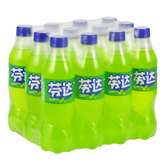Chinese Fanta (12 x 500ml) | Green Apple Flavoured