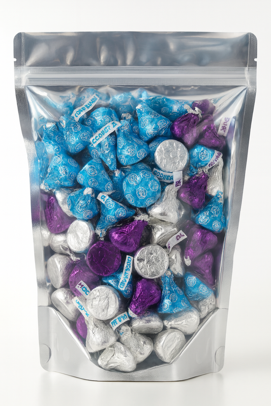 Hershey's Chocolate Kisses Assorted Share Pouch 500g