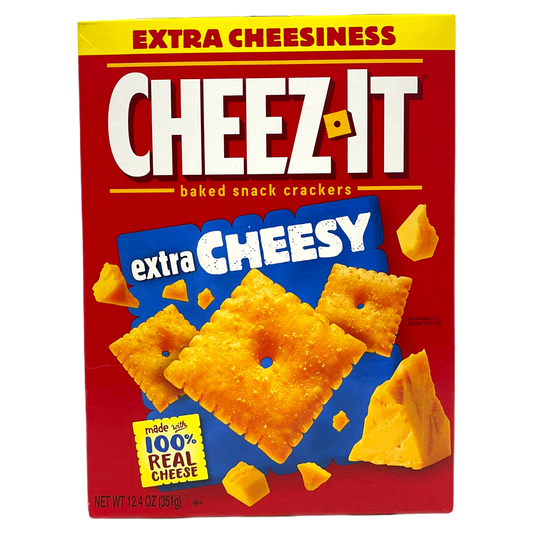 Cheez-It Extra Cheesy Baked Snack Crackers 351g sold by American Grocer in the UK