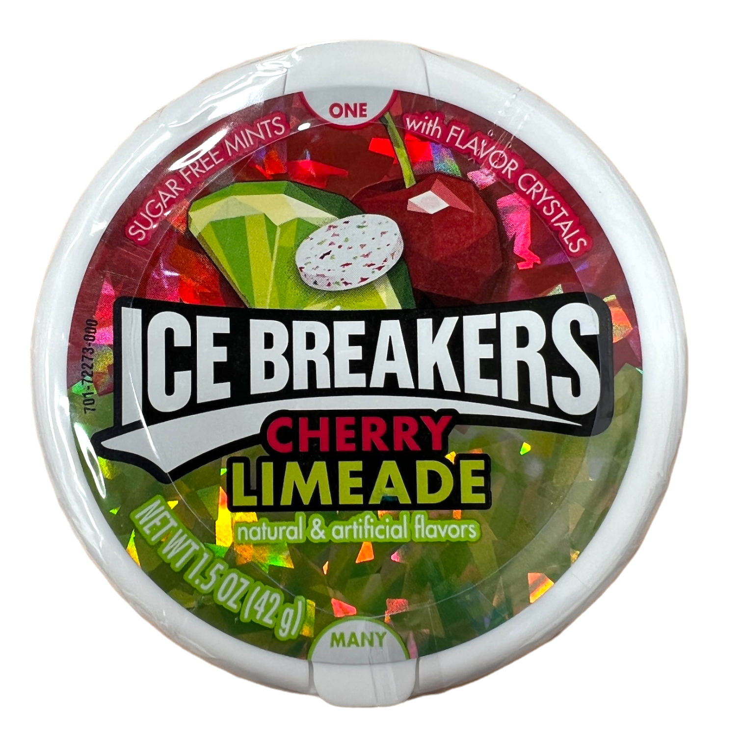 Ice Breakers Cherry Limeade Sugar Free Mints 42g (Pack of 2)