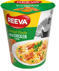 Reeva Instant Pasta in Cup - Delicious & Quick Meal Solutions!