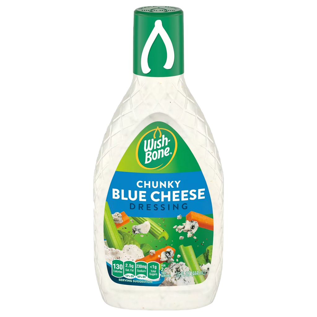 Wish Bone Chunky Blue Cheese Dressing 444ml (Best Before : 29 July 2026)
