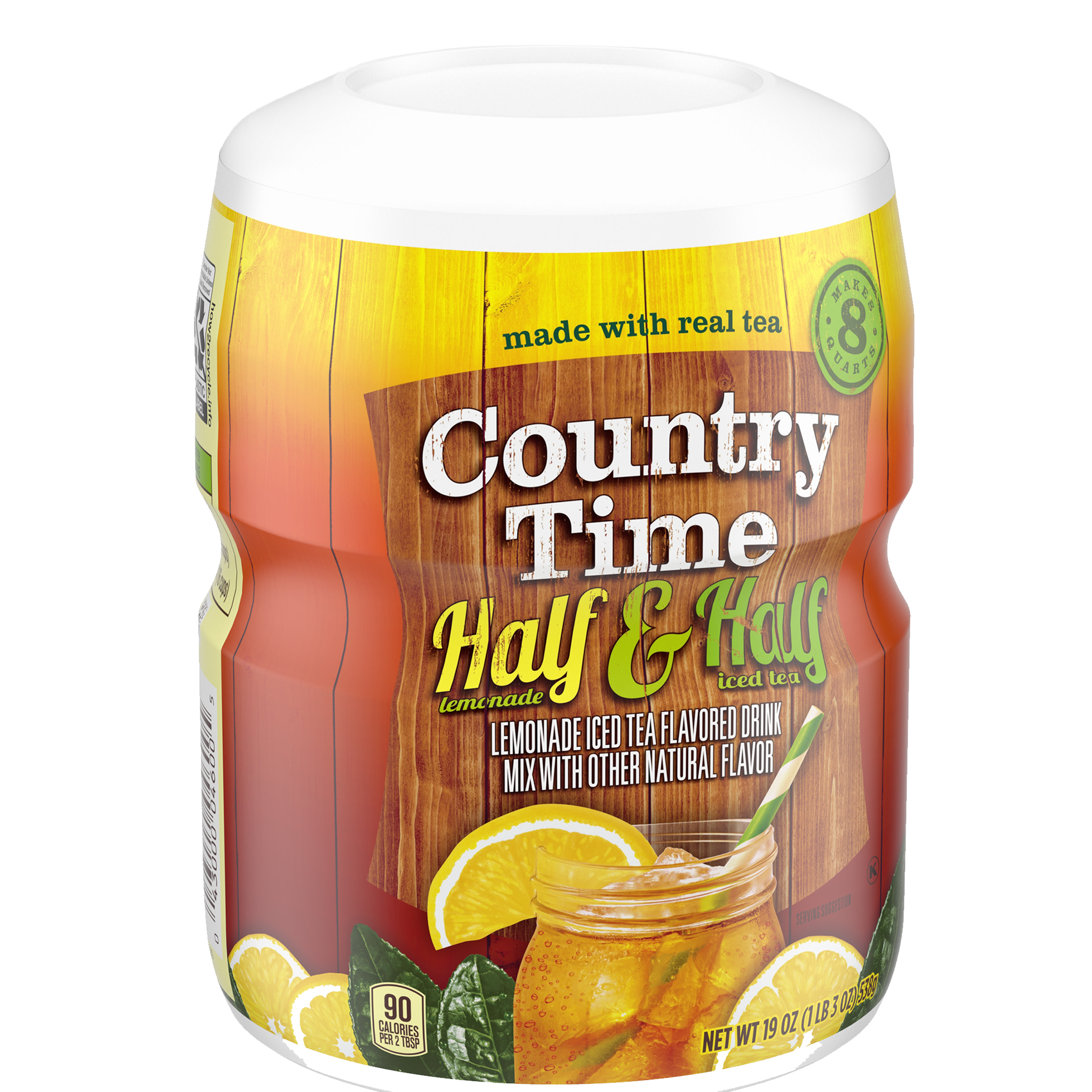Country Time Half & Half  Lemonade Ice Tea Flavoured Drink 538g sold by American grocer Uk