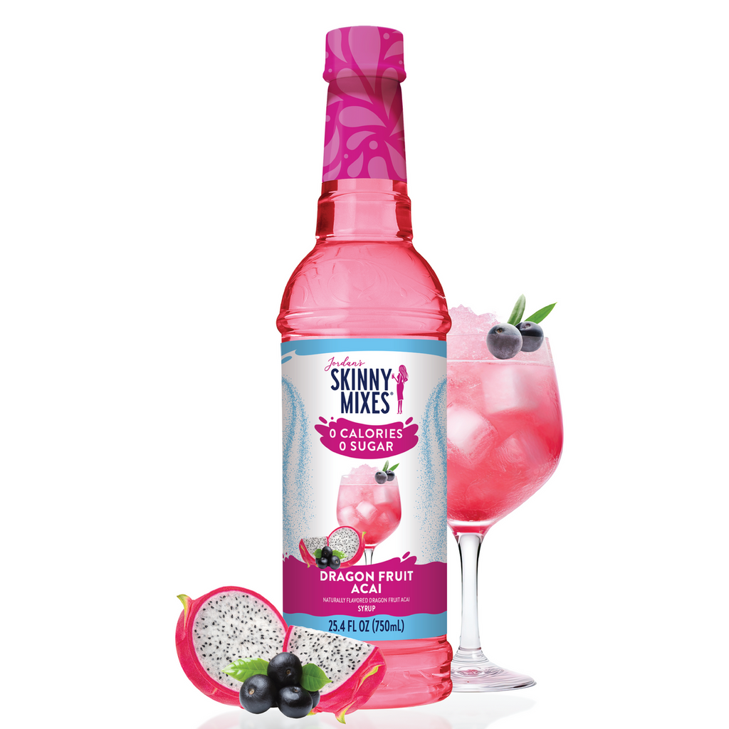 Skinny Syrups Sugar Free Dragon Fruit Acai 750ml