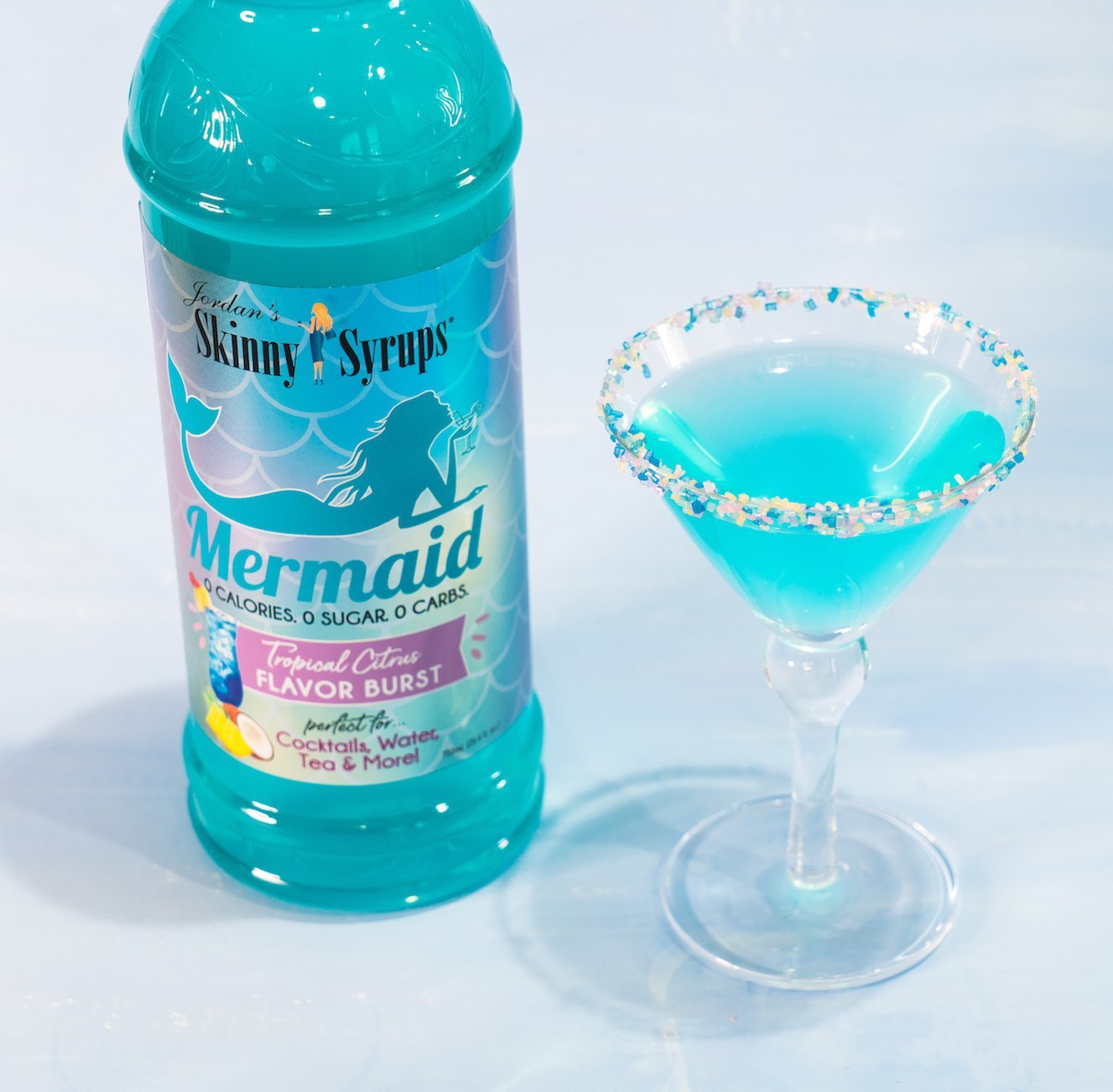 Skinny Sugar Free Mermaid Syrup 750ml
