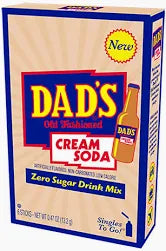 Singles To Go Dad's Cream Soda Drink Mix 13.2g (6 Sticks)