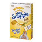 Singles To Go Snapple Zero Sugar Lemon Tea Drink Mix 21g (6 Sticks)