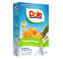 Singles To Go Dole Tropical Splash Drink Mix 16.2g (6 Sticks)
