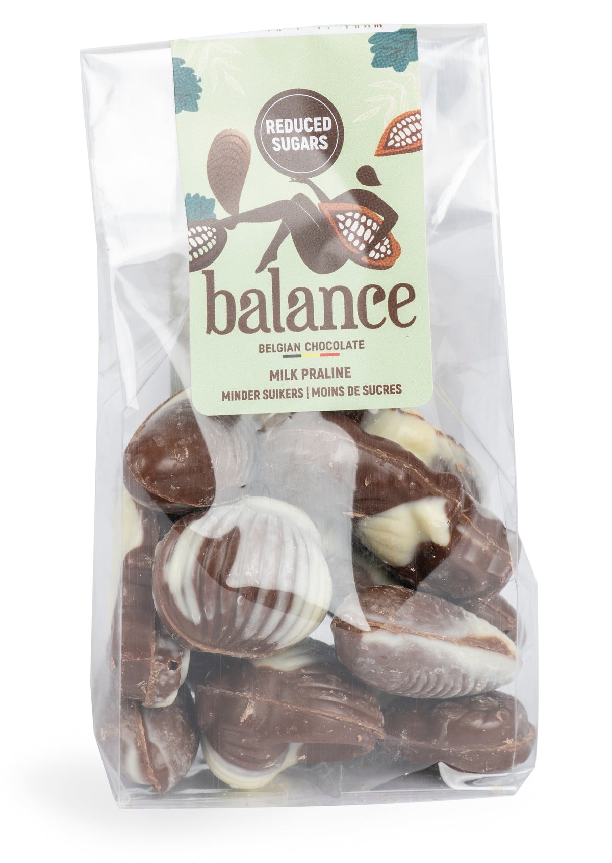 Balance transparent bag seashells 105g (Best Before : May 2026)