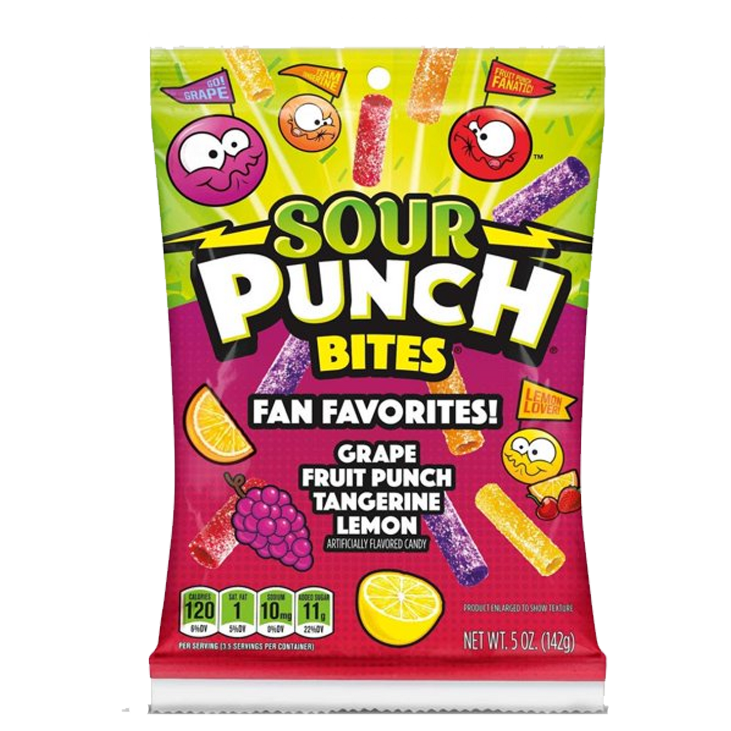 Sour Punch Assorted Bites 142g