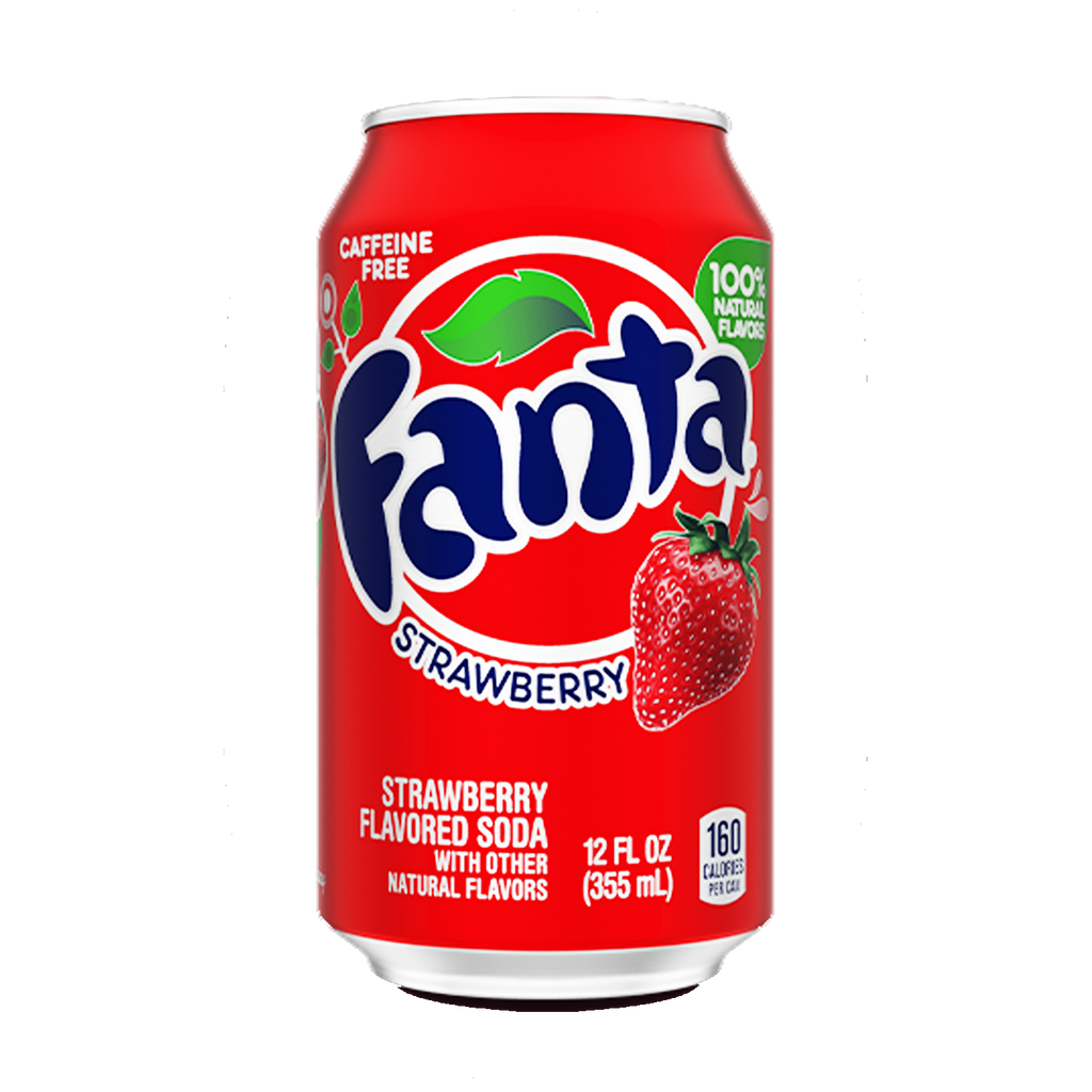 Fanta Strawberry Flavoured Soda 355ml