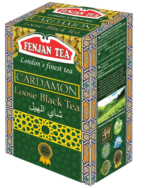 Fenjan Tea Cardamom Loose Black Tea – 400g