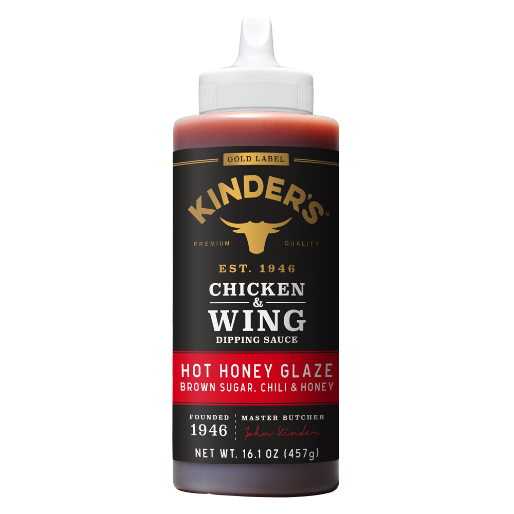Kinder's Chicken & Wing Sauce Hot Honey Glaze 457g