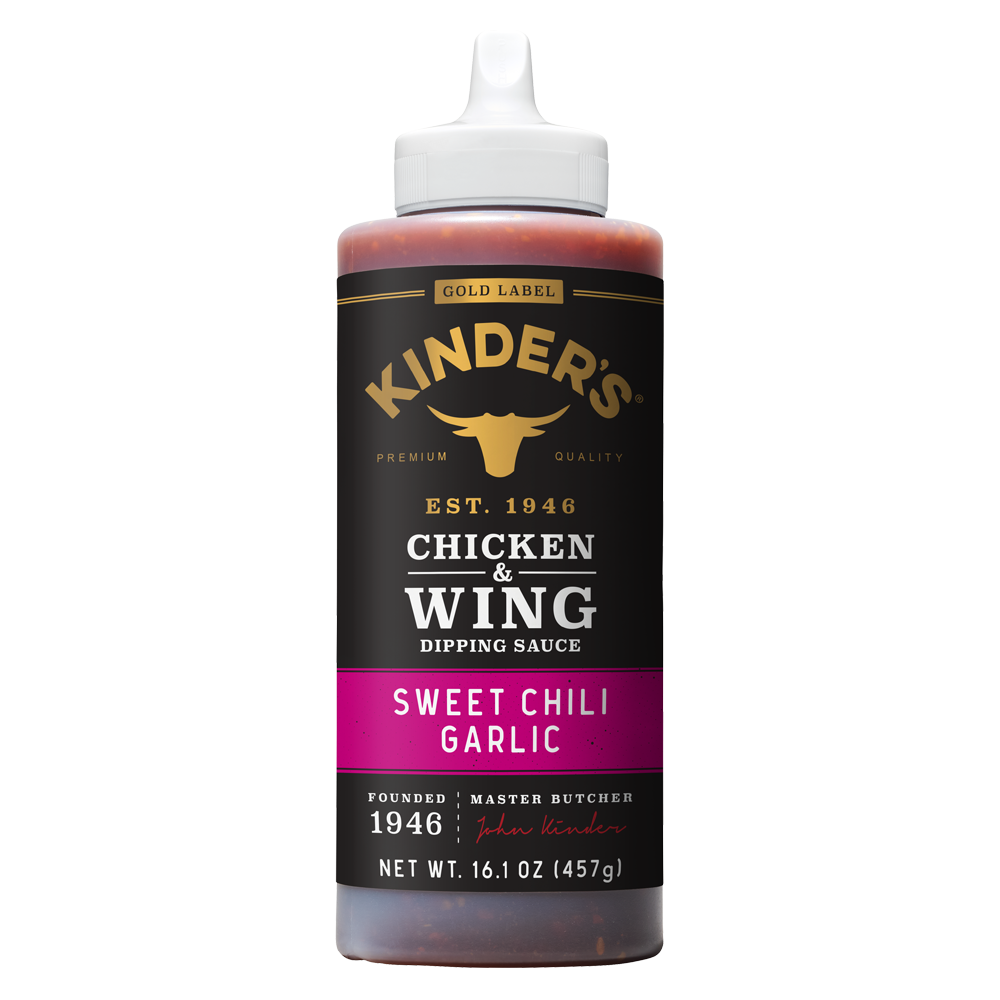 Kinder's Chicken & Wing Sauce Sweet Chilli Garlic 457g