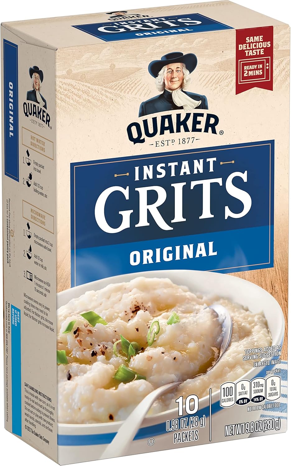 Quaker Instant Grits Original 280g