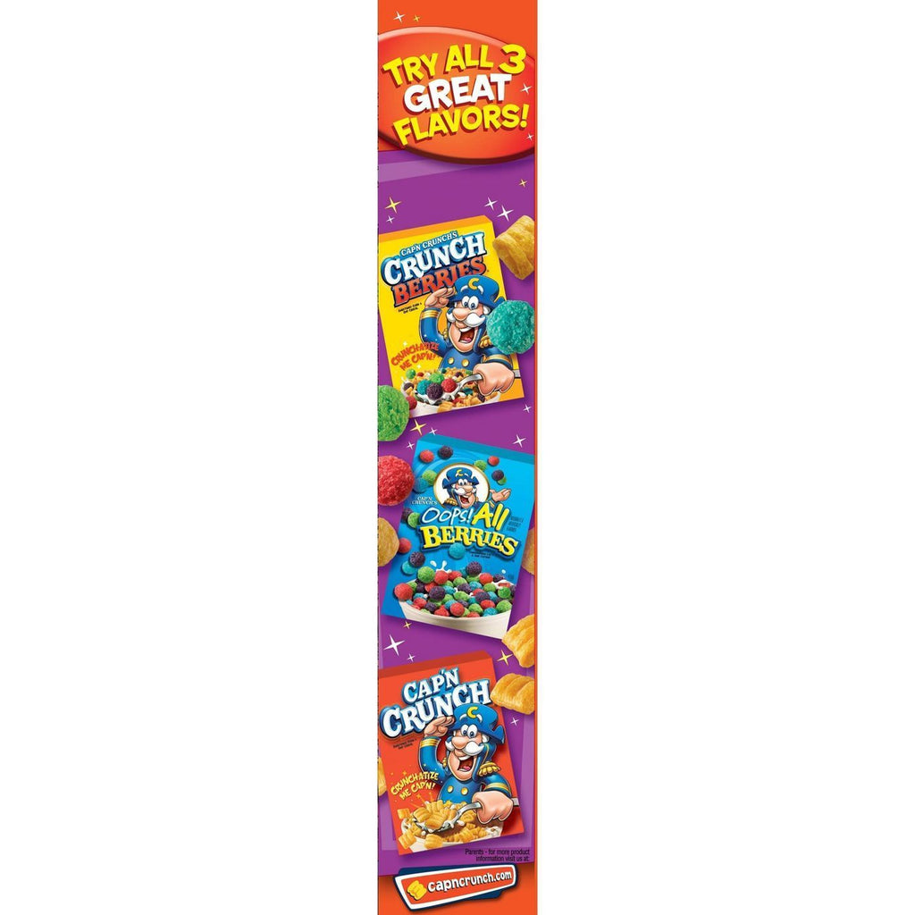Quaker Cap'n Crunch Peanut Butter Crunch Cereal 325g (Best Before 06/2025)