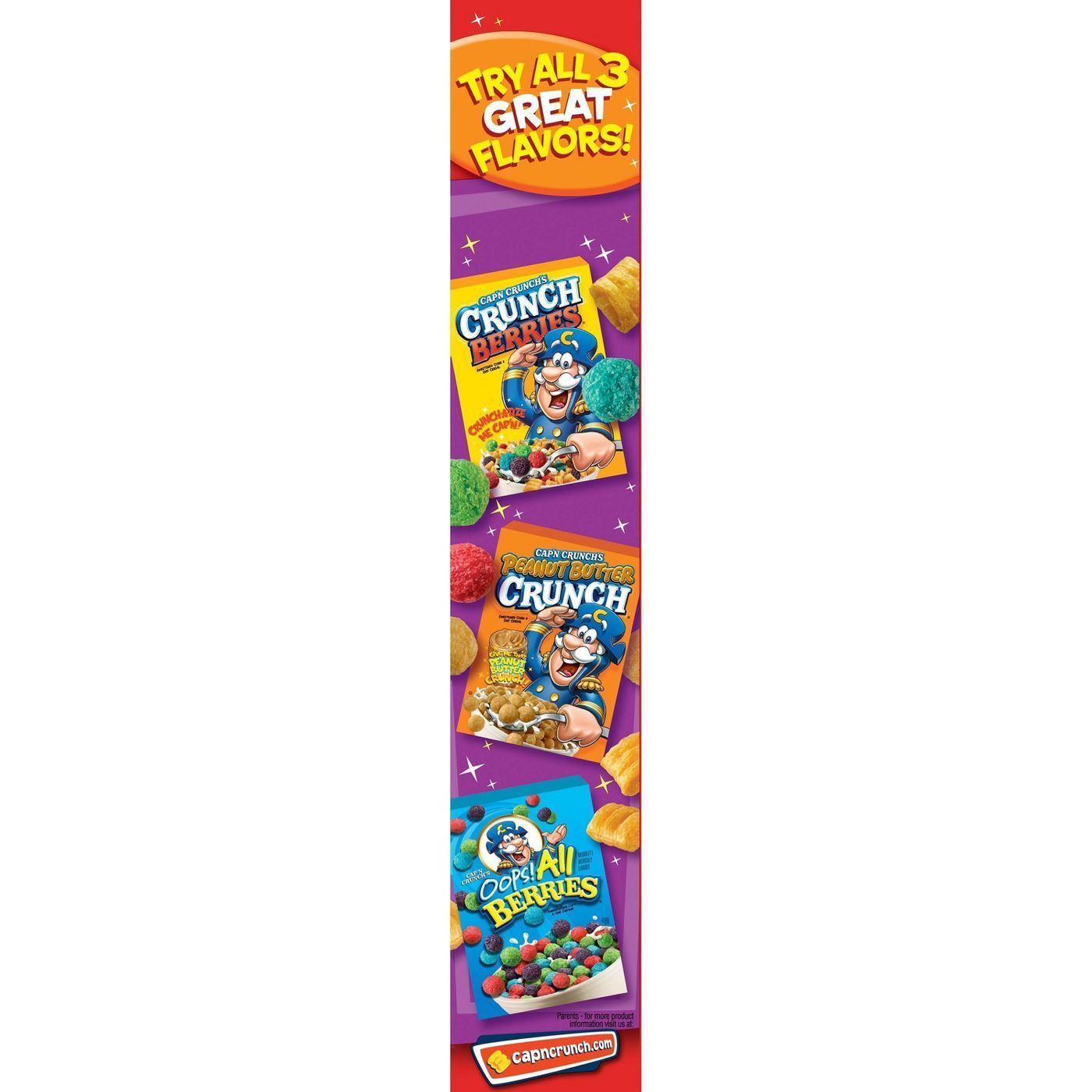 Quaker Cap'n Crunch Original Cereal 360g (Best Before : 01 Aug 2026)