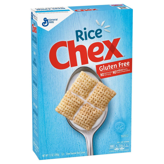General Mills Rice Chex Cereal 340g (Best Before Date 12/2025)