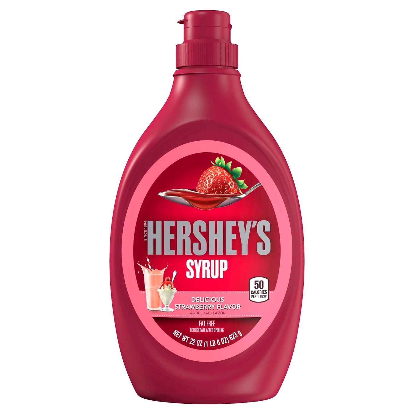 Hershey's Strawberry Flavoured Syrup 623g (Best Before : August 2026)