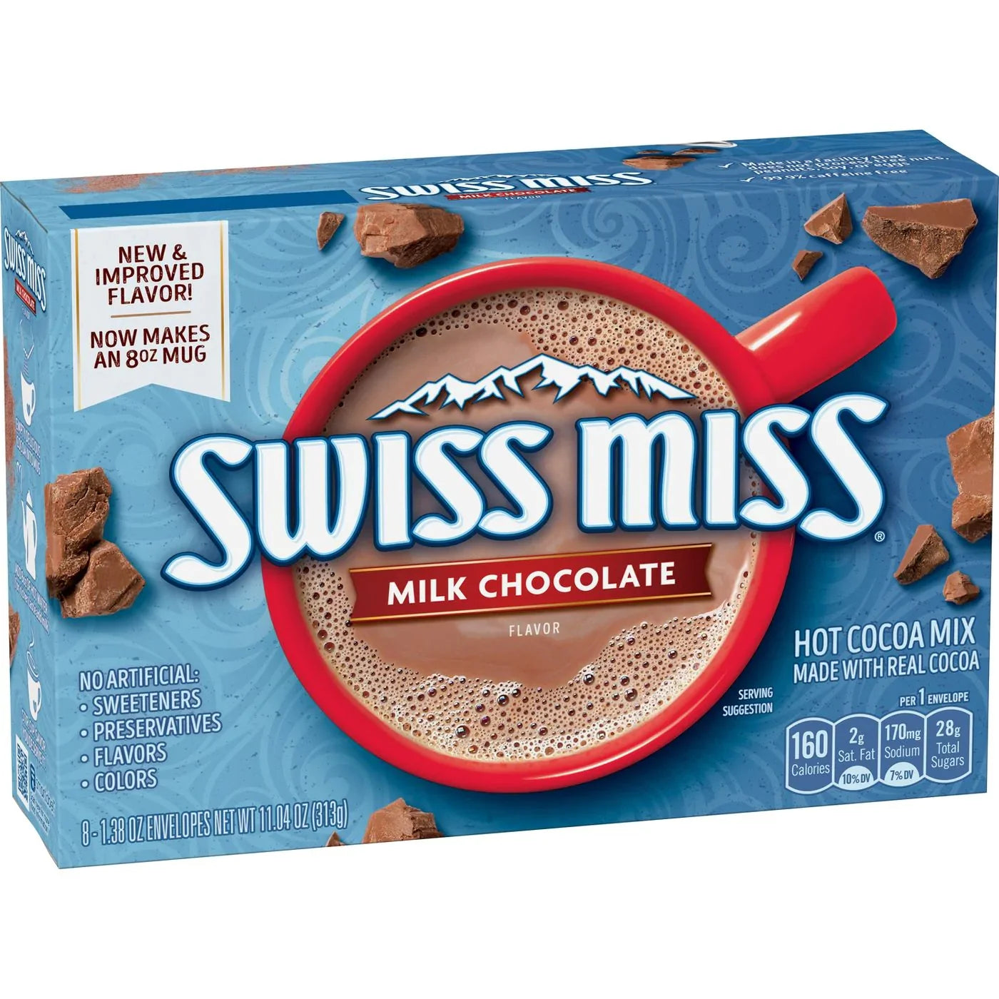 Swiss Miss Milk Chocolate Hot Cocoa Mix 313g (Best Before Date 03/2026)