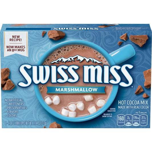 Swiss Miss Marshmallow Hot Cocoa Mix 313g (Best Before Date 19/01/2026)