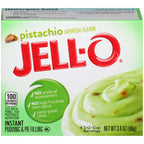 Jell-O Instant Pistachio Pudding & Pie Filling 96g Pack of 2 (Best Before : April 2026)