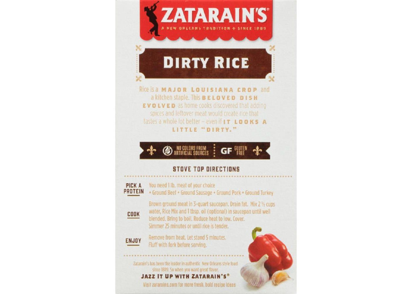 Zatarain's Original Dirty Rice Mix 226g(Best Before March 2026)