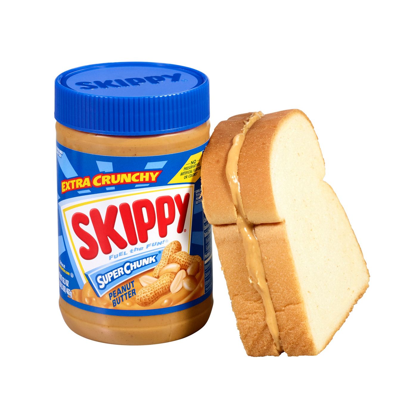 Skippy Extra Crunchy Super Chunky Peanut Butter 462g(Best Before Date 09/01/2026)