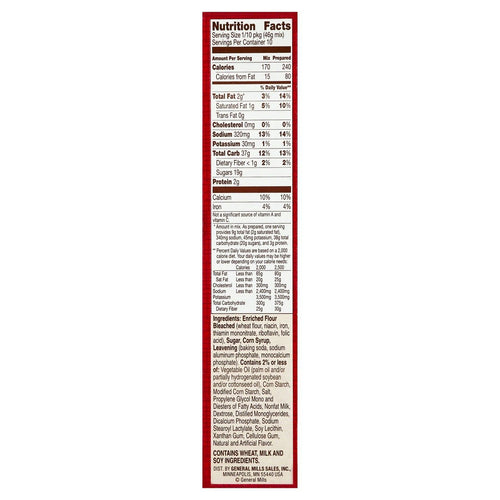 Betty Crocker Super Moist White Cake Mix 461g sold by American Grocer in the UK